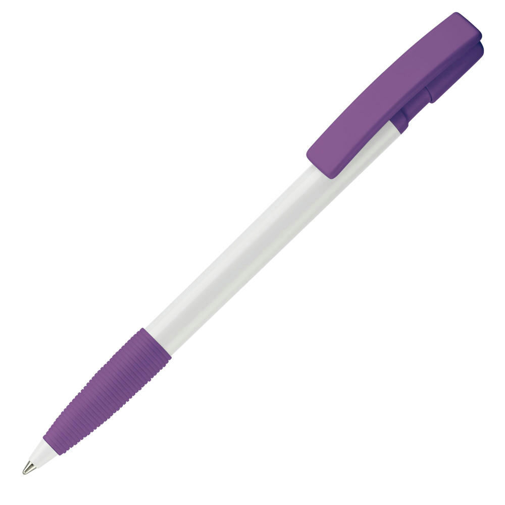 Kugelschreiber Nash Hardcolour mit Gummigriff