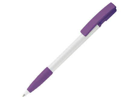 Kugelschreiber Nash Hardcolour mit Gummigriff