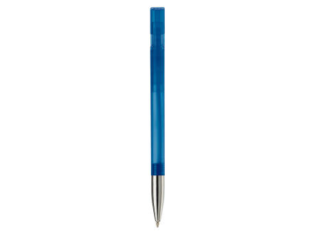 Kugelschreiber Nash Transparent mit Metallspitze