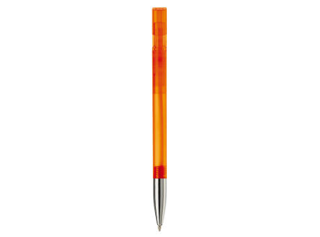 Kugelschreiber Nash Transparent mit Metallspitze