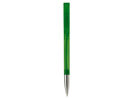 Kugelschreiber Nash Transparent mit Metallspitze