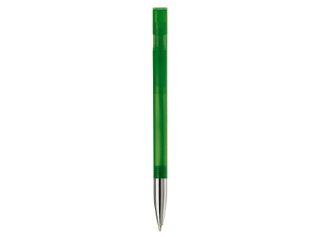 Kugelschreiber Nash Transparent mit Metallspitze