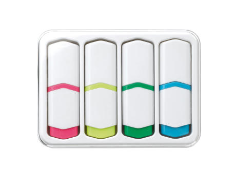 Textmarkter Set 4St. 75mm
