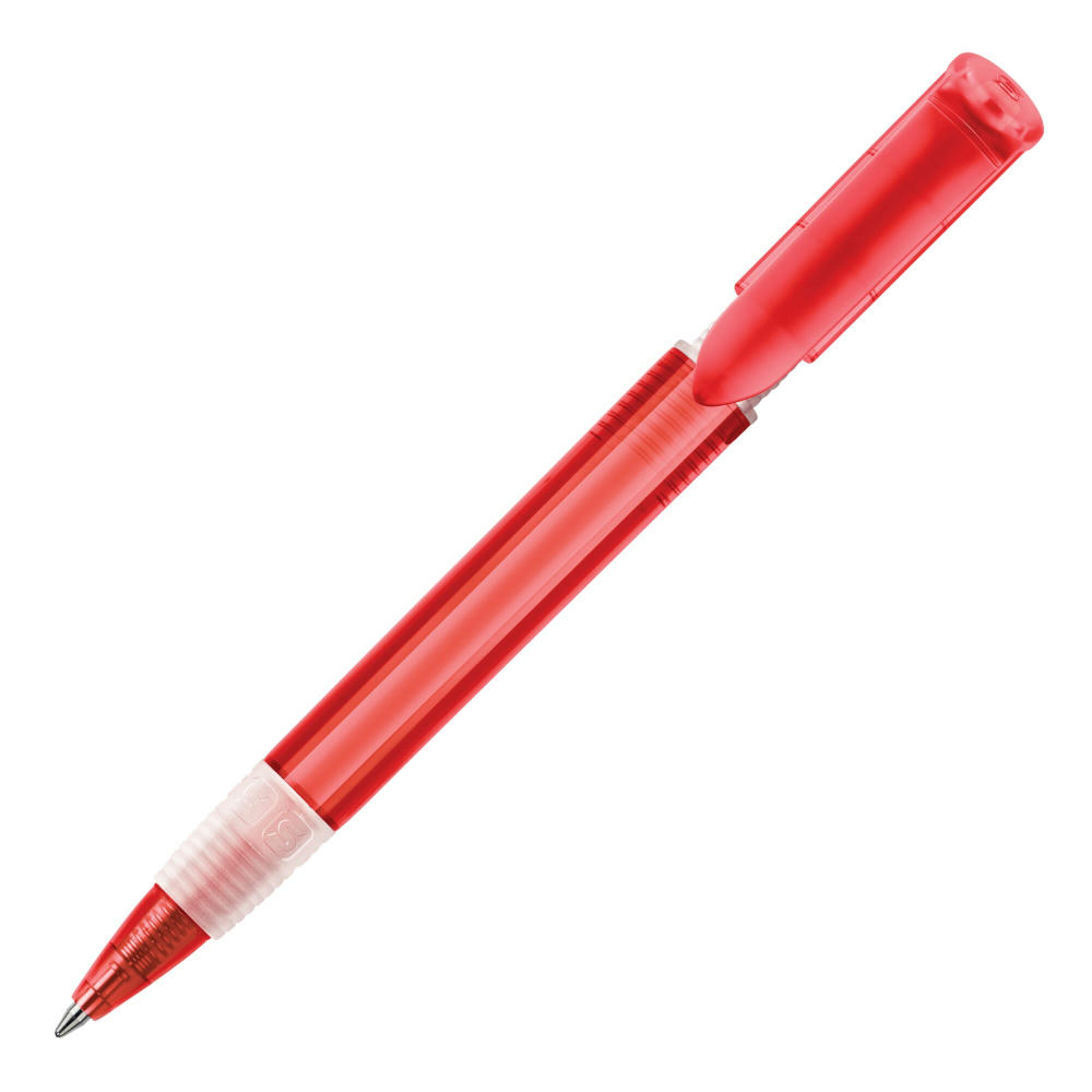 Kugelschreiber S40 Grip Transparent