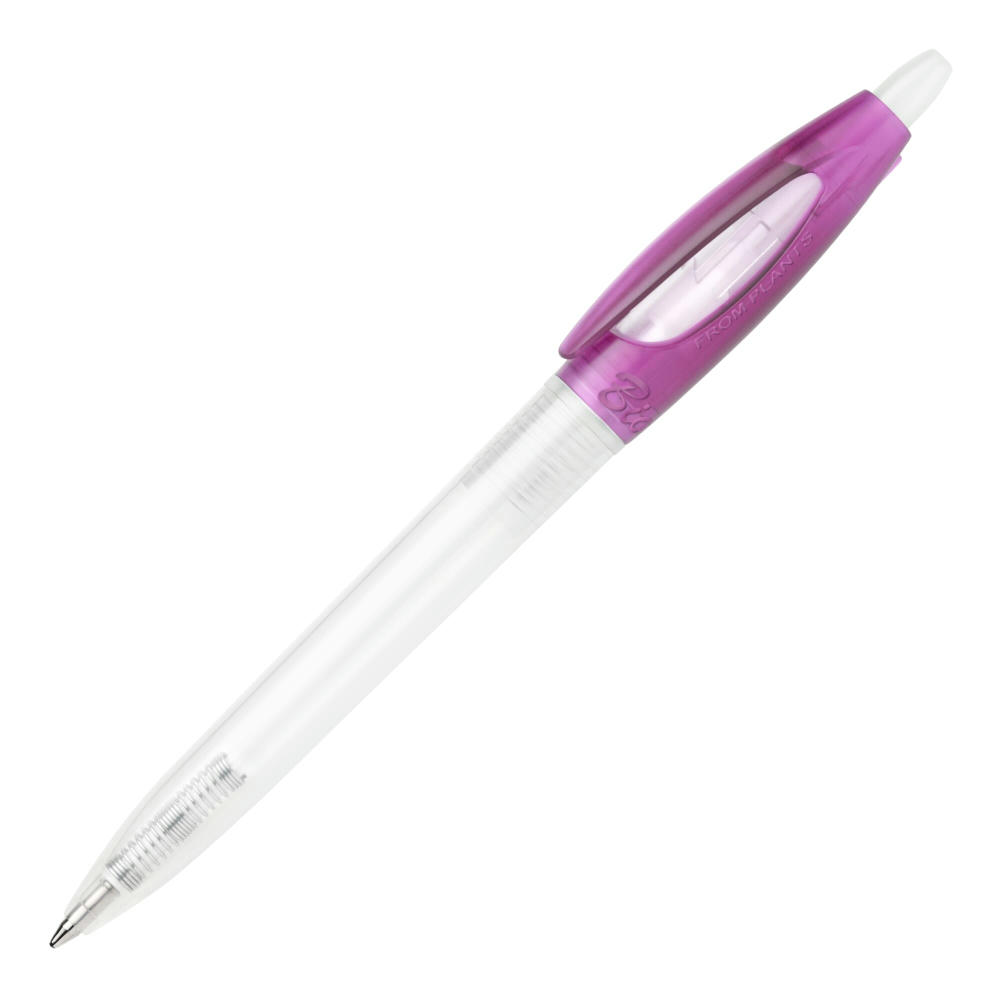 Kugelschreiber Bio-S! Clear Transparent