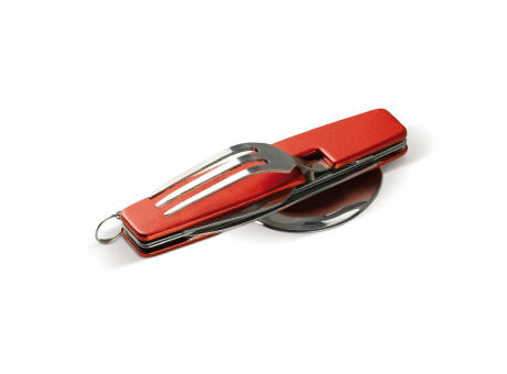 Zusammenklappbares Besteck im Multi-tool