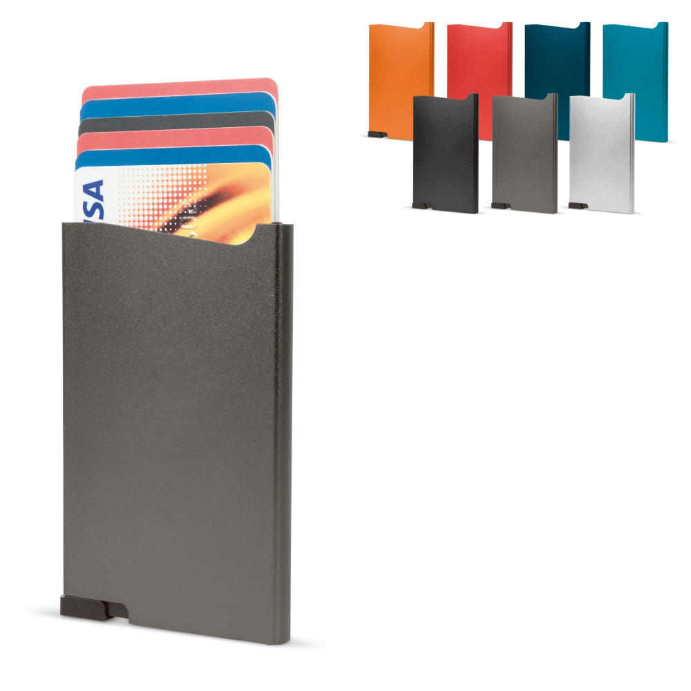 Aluminium Kartenhalter