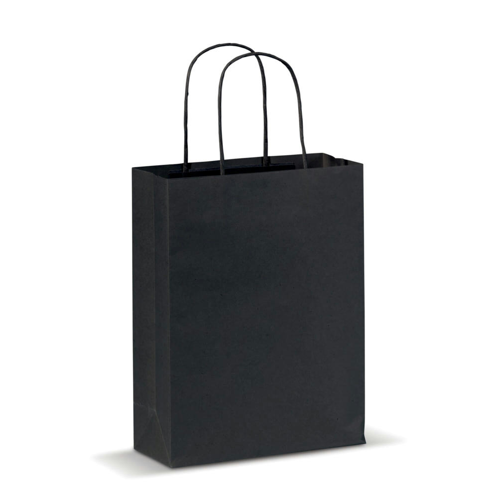 Kleine Papiertasche im Eco Look 120g/m²