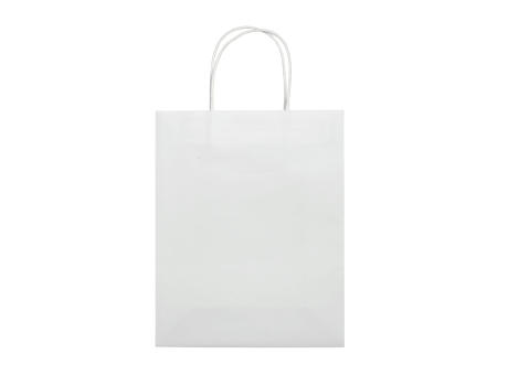 Mittlere Papiertasche im Eco Look 120g/m²
