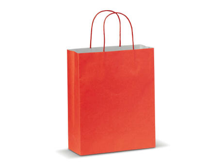 Mittlere Papiertasche im Eco Look 120g/m²