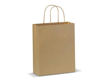 Mittlere Papiertasche im Eco Look 120g/m²