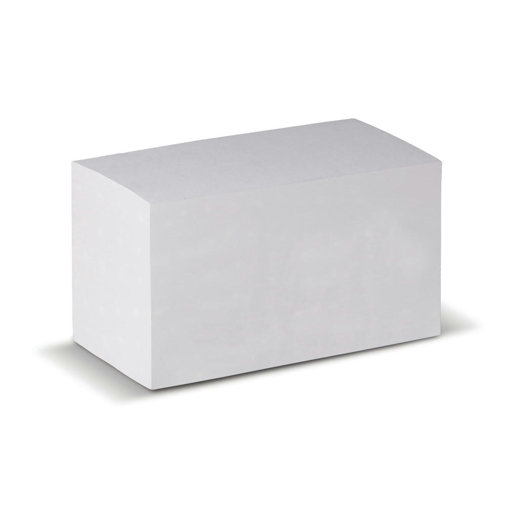 Rechteckiger Zettelblock 15x8x8.5cm