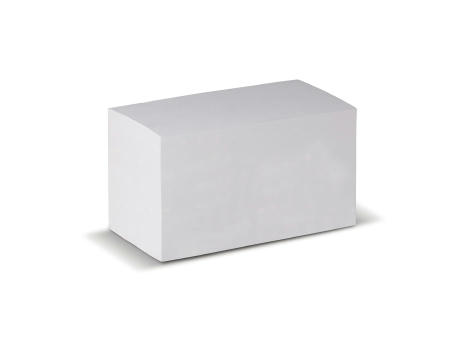 Rechteckiger Zettelblock 15x8x8.5cm