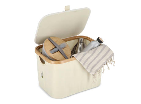 InSideOut faltbarer Korb mit Deckel Sogne 38 x 26 x 25cm rPET