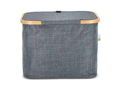 InSideOut faltbarer Korb mit Deckel Sogne 40,5 x 33 x 30cm rPET