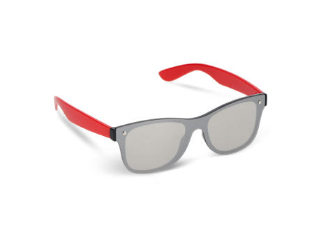 Justin R-PC Sonnenbrille mit verspiegelten Uni-Gläsern UV400
