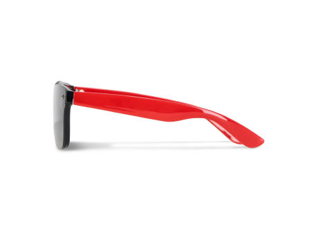 Justin R-PC Sonnenbrille mit verspiegelten Uni-Gläsern UV400