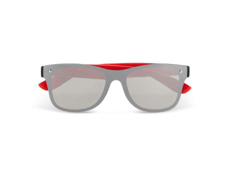 Justin R-PC Sonnenbrille mit verspiegelten Uni-Gläsern UV400