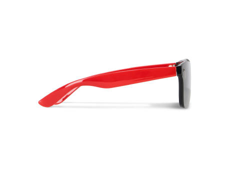 Justin R-PC Sonnenbrille mit verspiegelten Uni-Gläsern UV400