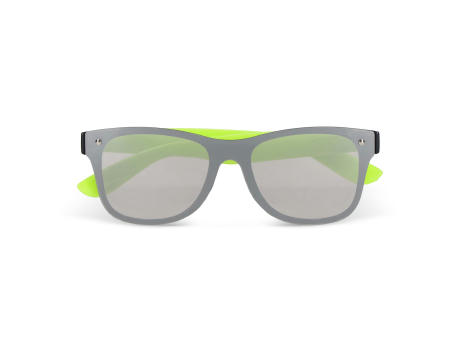 Justin R-PC Sonnenbrille mit verspiegelten Uni-Gläsern UV400
