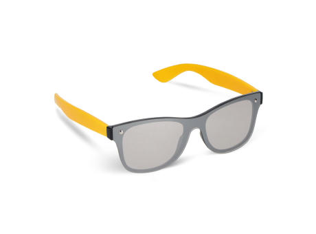 Justin R-PC Sonnenbrille mit verspiegelten Uni-Gläsern UV400