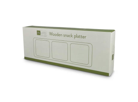 InSideOut Mini-Snacktisch aus Holz, 35cm