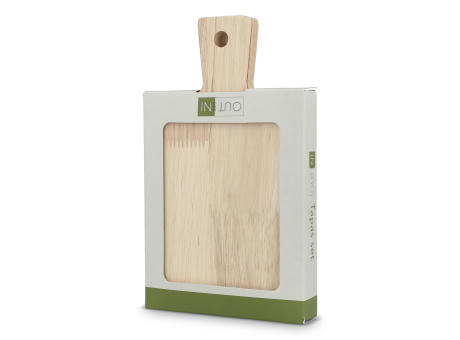 InSideOut 2er-Pack kleine Tapas-Tabletts aus Holz