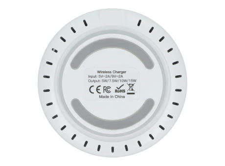 Kabelloses Schnellladegerät 15W mit LED-Anzeige