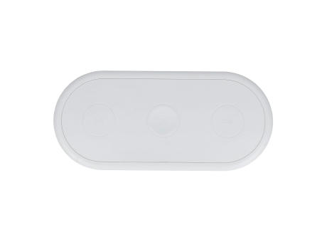 3-in-1 15W Drahtloses Ladegerät für Handys, Apple Watch und AirPods.