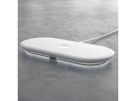3-in-1 15W Drahtloses Ladegerät für Handys, Apple Watch und AirPods.