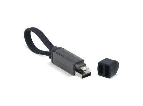 Multifunktionales 4-in-1 Kabel OTG Schlüsselanhänger Größe 60W