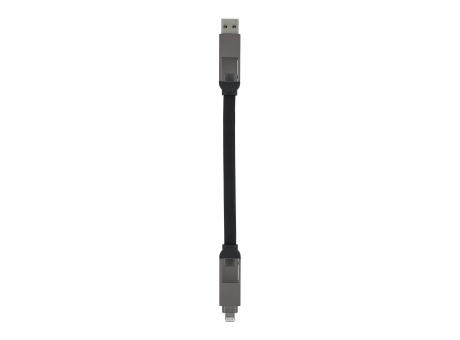 Multifunktionales 4-in-1 Kabel OTG Schlüsselanhänger Größe 60W