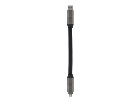 Multifunktionales 4-in-1 Kabel OTG Schlüsselanhänger Größe 60W