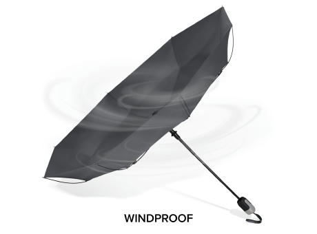 Zusammenfaltbarer 22” Regenschirm mit automatischer Öffnung