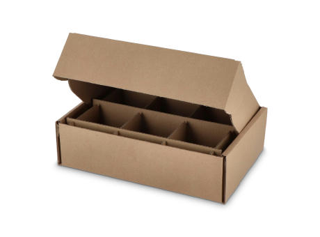 Individuelle Geschenkverpackung für 6 Stück Tassen 34,7x24,3x9,9 cm