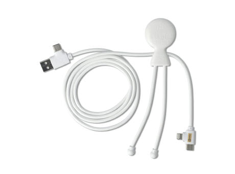 2090 - Xoopar Mr. Bio Langes Ladekabel + UK Stecker Adapter