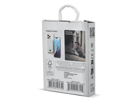 Xoopar Smile Wireless Mirror Powerbank Kompatibel mit MagSafe 5000mAh