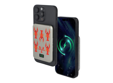 Xoopar Smile Wireless Mirror Powerbank Kompatibel mit MagSafe 5000mAh