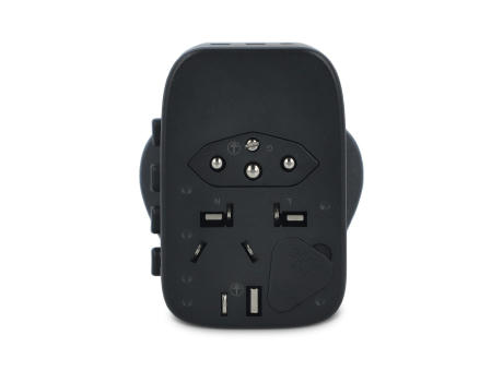  PowerPro Reiseadapter aus recyceltem Kunststoff