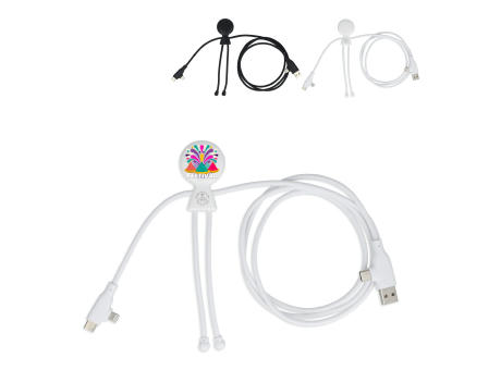 Xoopar Mr. Bio Lang 60W PD Multi-Ladekabel 1.2 Meter