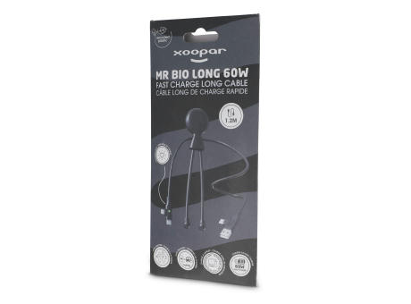 Xoopar Mr. Bio Lang 60 W PD Multi-Ladekabel 1.2 Meter