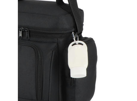 Sonnenschutzlotion mit Karabiner SPF30 aus recyceltem Material