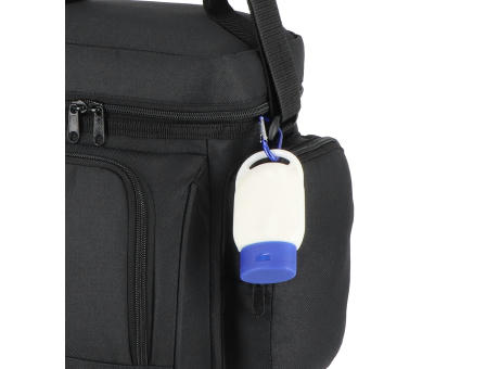 Sonnenschutzlotion mit Karabiner SPF30 aus recyceltem Material