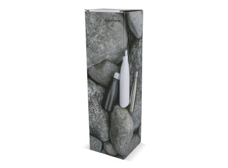 Sagaform Nils Stahlflasche Chrom 500ml