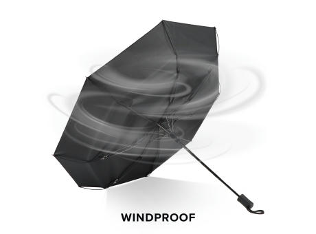Daintree 190T Pongee 21.5" Faltbarer winddichter Regenschirm Auto open
