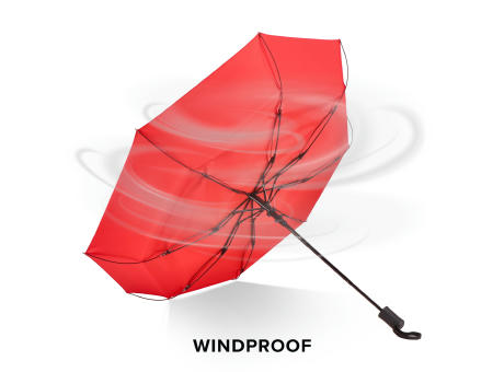 Daintree 190T Pongee 21.5" Faltbarer winddichter Regenschirm Auto open