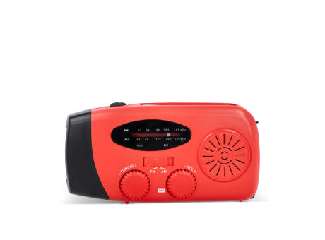SafeSound Notfallradio mit Solar und Handaufzug