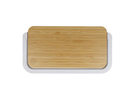 15-W-Wireless-Ladegerät mit dimmbarer LED-Lampe