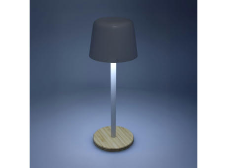 Solis Dimmbare Tischlampe mit Bambusfuß