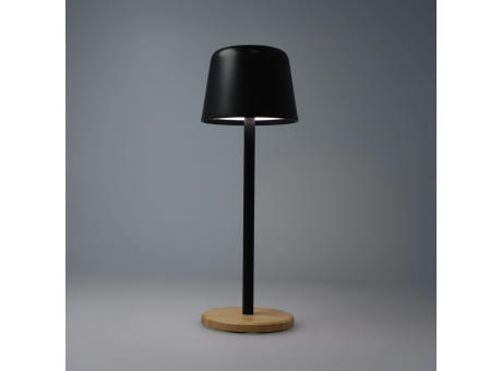 Solis Dimmbare Tischlampe mit Bambusfuß
